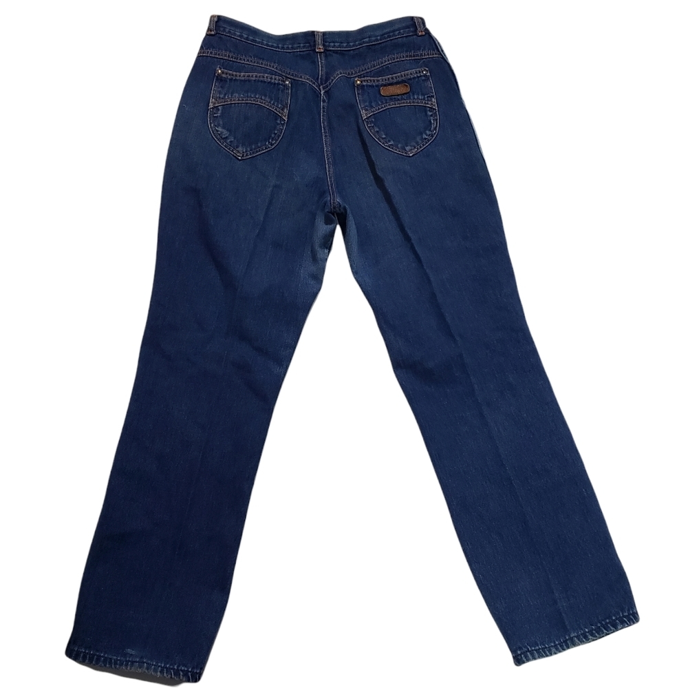 Vintage Gitano High Waisted Mom Jeans Sz 15 30x29 SHORT Taper Leg Y2K Blue Denim